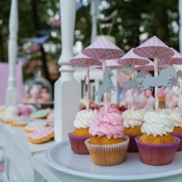 Kleine Candybar inkl. Wagen bis 30 Personen 