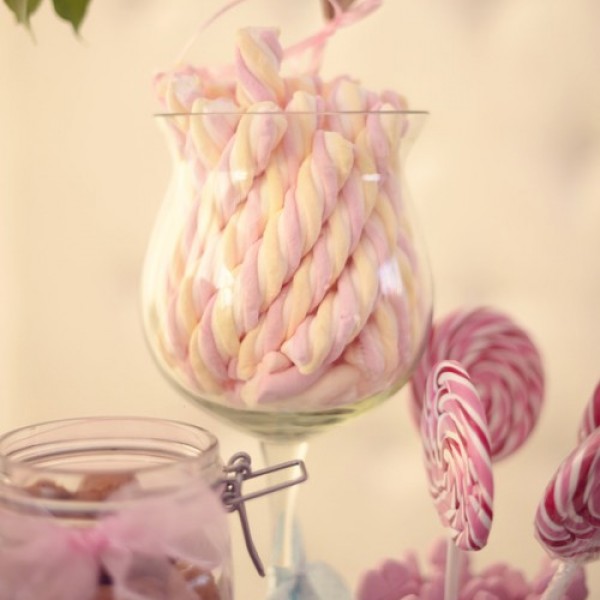 Ergänzung von Süßigkeiten für die Candybar - Variante 1