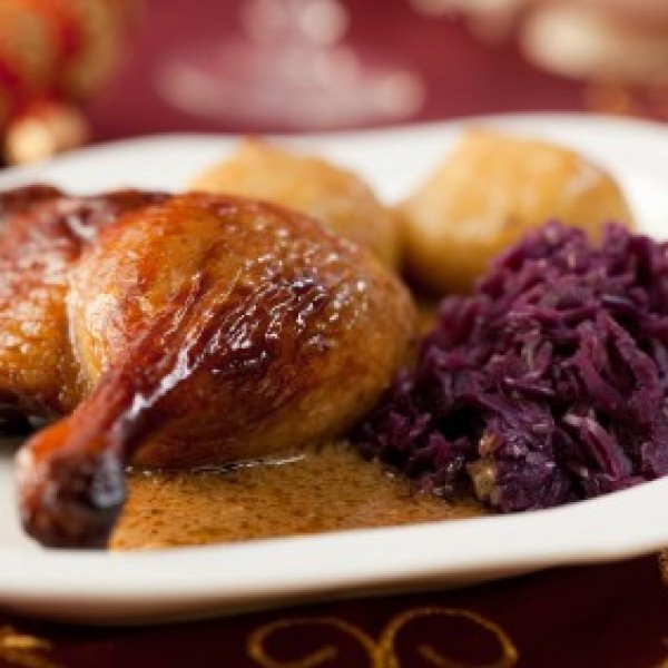 kleines Weihnachtsbuffet 