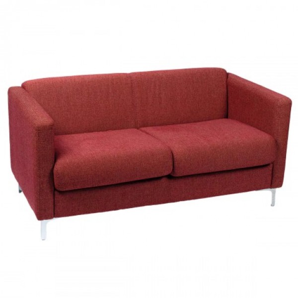Smart Lounge Sofa - rot - Leder 