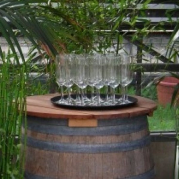 Tischplatte für Holzfässer  