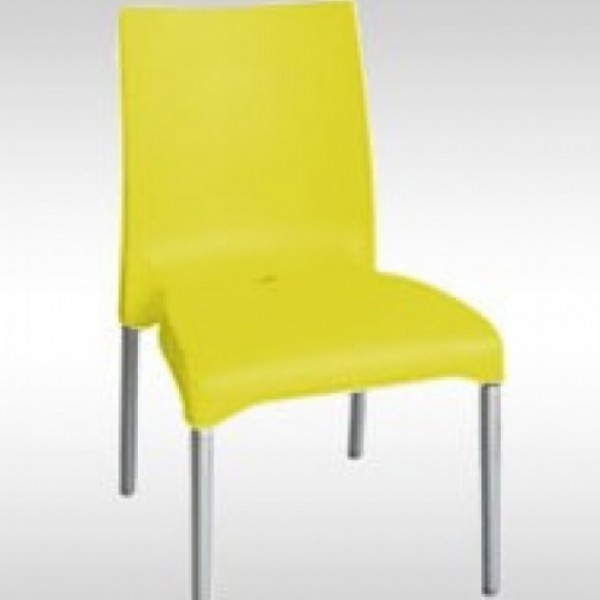 Designerstuhl Florida, gelb