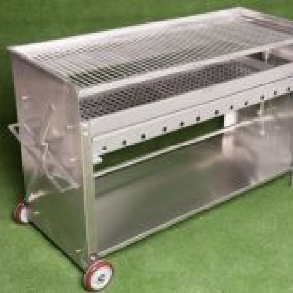 Holzkohlegrill Edelstahl