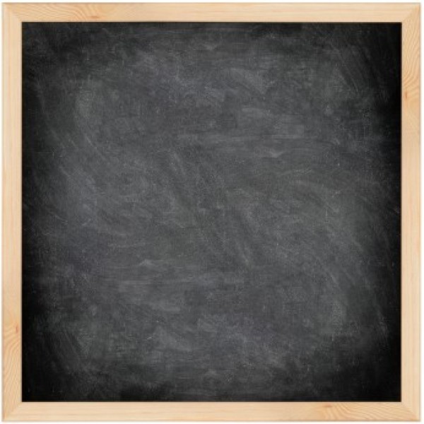 Tafel, silberner Rand