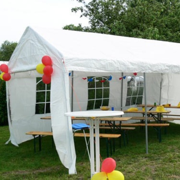 Pavillon, 3 m x 4 m 