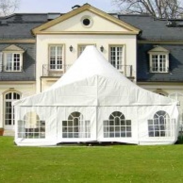 Partyzelt VIP, Grundzelt 10 m x 10 m