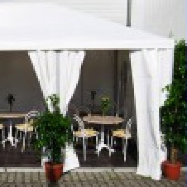 Anbau an Partyzelt VIP 4 m x 4 m, Walmdach