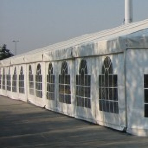 Partyzelt VIP, Grundzelt 16 m x 20 m, inkl. Auf- und Abbau